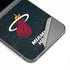NBA Miami Heat Black Partial Logo Galaxy Z Flip6 Skin